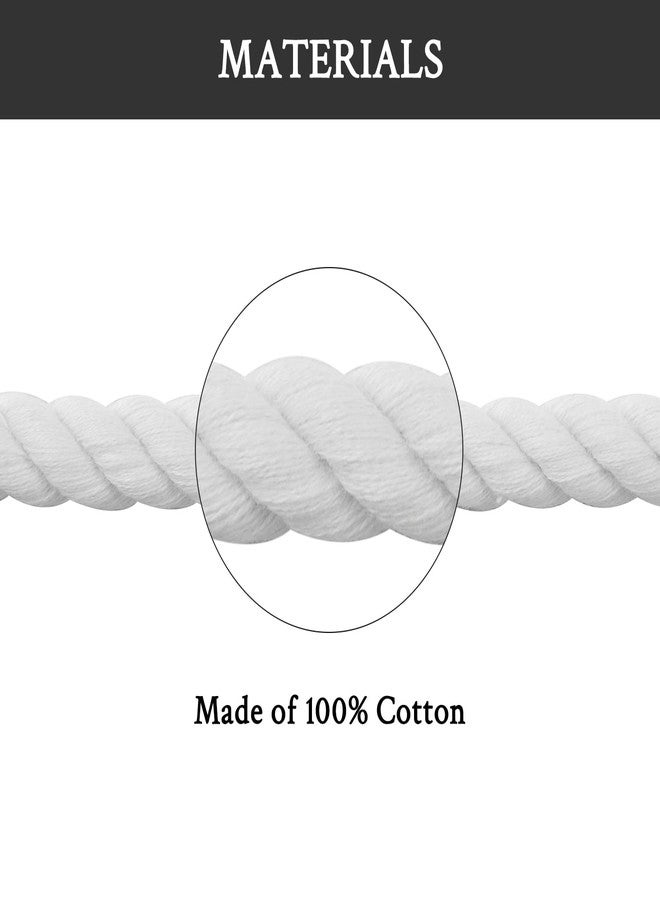 Endoto Rope Laces for Air Force 1, Thick Chunky Fat Shoelaces Strings for AF Sneaker Shoes(Color:White,Size:10MM) - Image 5